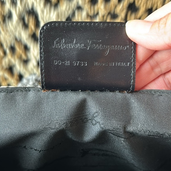 Salvatore Ferragamo Boucle Hand Bag with Pouch - Picture 17 of 17